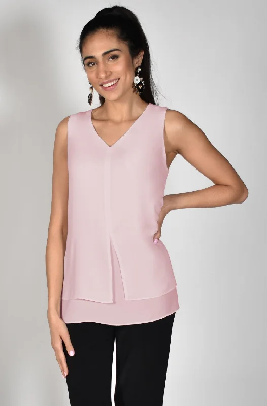 Quick Deals Frank Lyman Camisole 214326-BLSH Blush