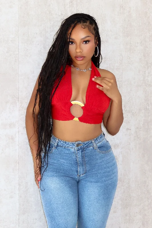 Limited Supply Still There Slinky Halter O Ring Top