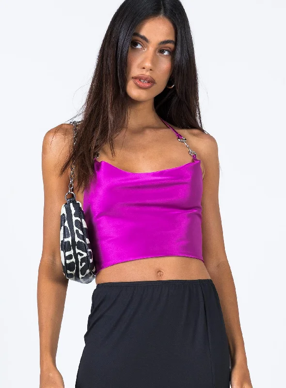 Today's Deal Leone Top Purple