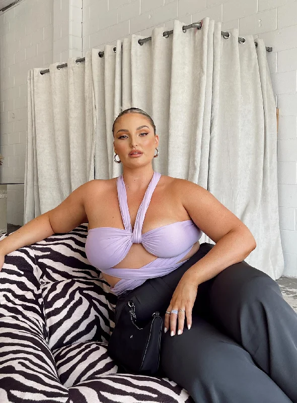 Buy Now Midnight Top Lilac Curve