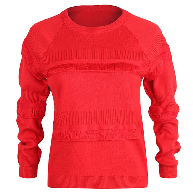 Time-Limited Offer Fluffy Solid Color Bulk Women Sweater