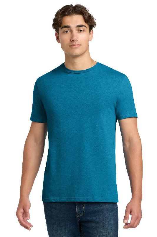 Closeout Gildan Mens Softstyle Short Sleeve Crewneck T-Shirt - Antique Sapphire Blue