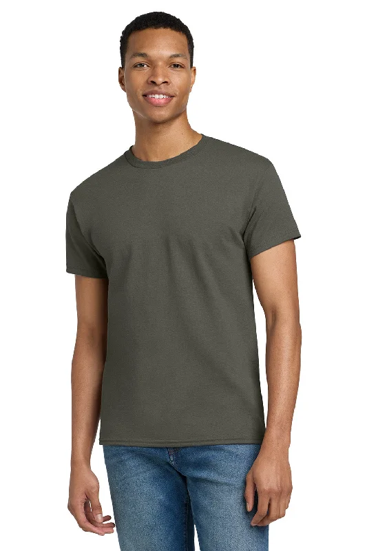 Unbeatable Prices Gildan Mens Ultra Short Sleeve Crewneck T-Shirt - Olive Green