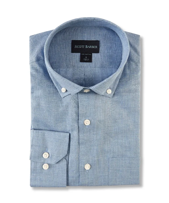 Weekend Bargains to Love Heathered Chambray Solid, Dusk
