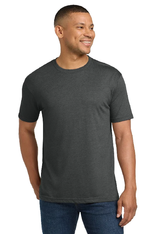 Clearance Event Next Level Mens Jersey Short Sleeve Crewneck T-Shirt - Vintage Heavy Metal Grey