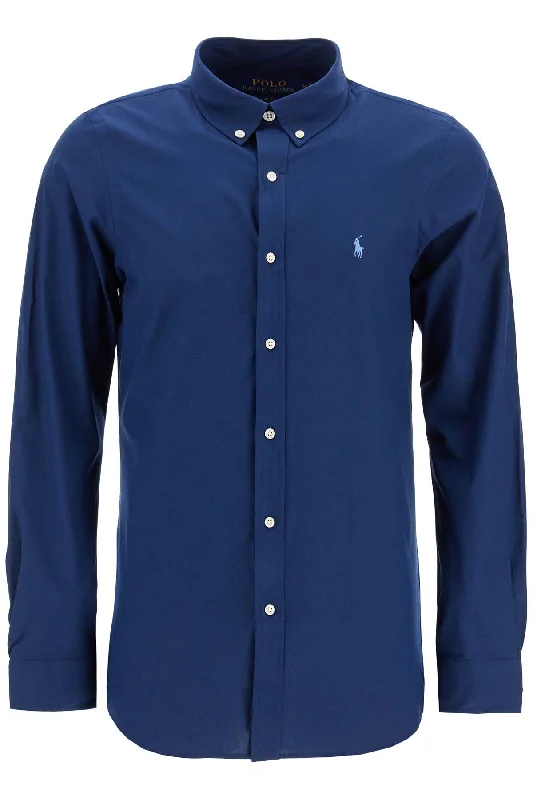 Bargain Prices Polo Ralph Lauren Men's Slim Fit Shirt In Stretch Poplin