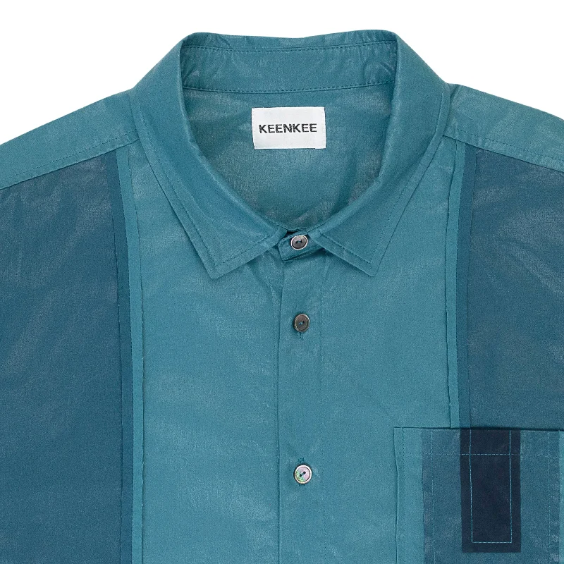Big Deal RAW TRANSITION SEA BLUES BUTTON-DOWN SHIRT
