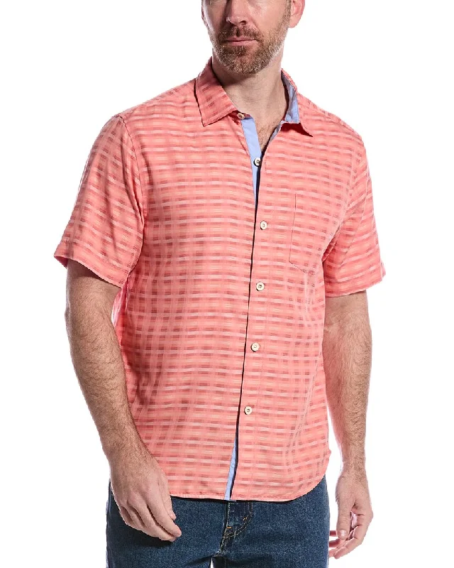 Don't Wait Tommy Bahama Coconut Point Pixel Paradise Shirt